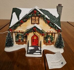 Department 56 Snow Village Dancing Lights House Building